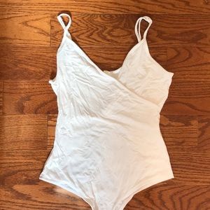 White Garage Bodysuit